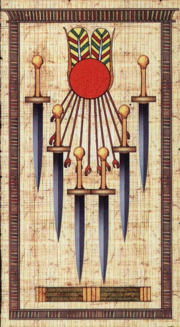 El Tarot Egipcio (Martina Gabler. Guillermo D. Elizarraras)